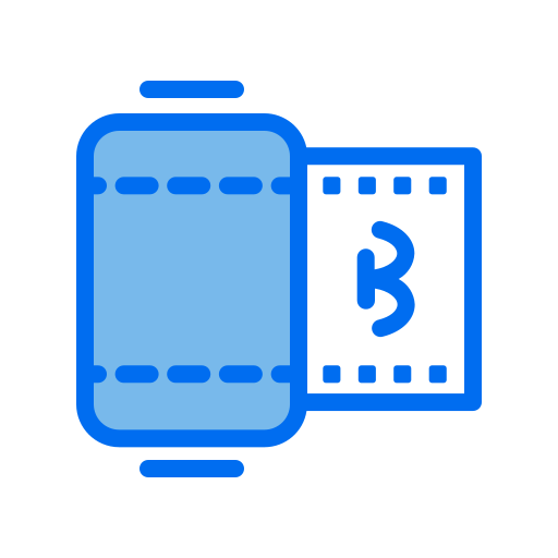film en rouleau Generic Blue Icône