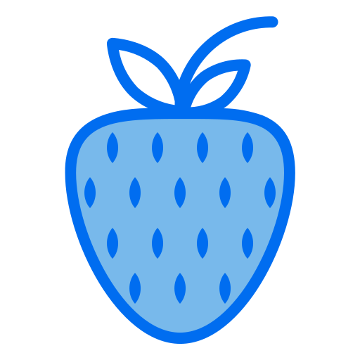 erdbeere Generic Blue icon