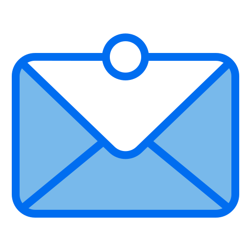 Mails Generic Blue icon