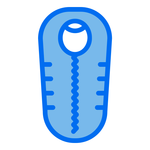 bolsa de dormir Generic Blue icono