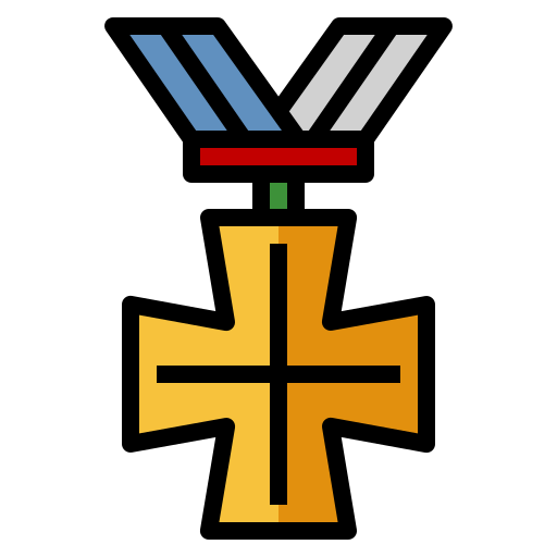 christliches kreuz Generic Outline Color icon