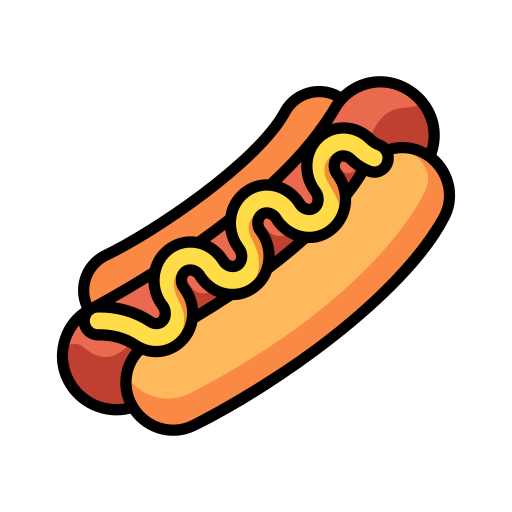 hotdog Generic Outline Color icoon