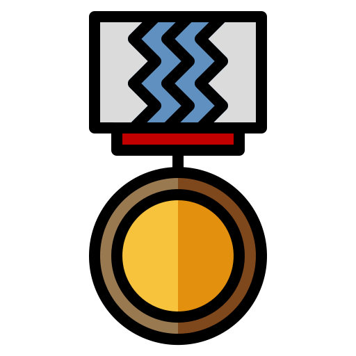 emblema Generic Outline Color Ícone