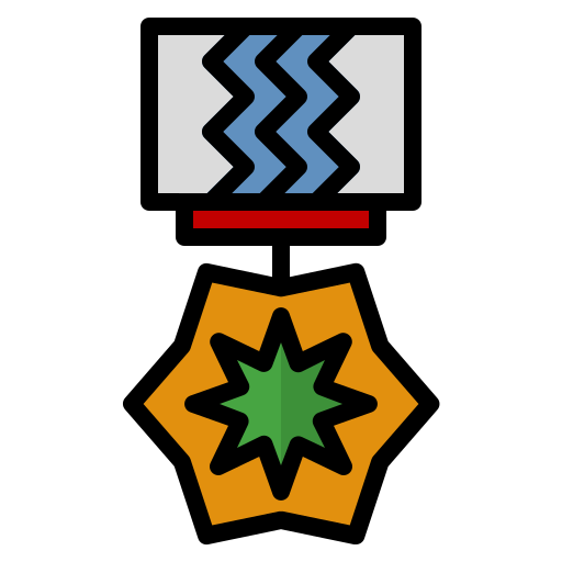 medal honoru Generic Outline Color ikona