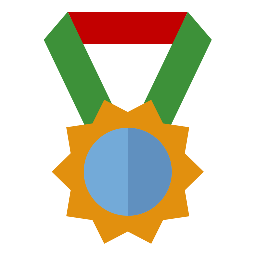 ehrenmedaille Generic Flat icon