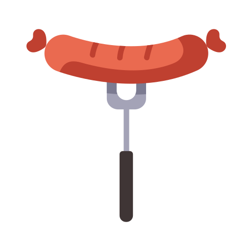 hot dog Generic Flat ikona