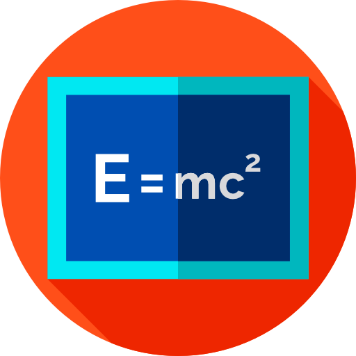 relatividad Flat Circular Flat icono