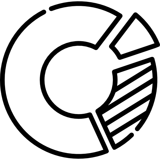 파이 차트 Special Lineal icon