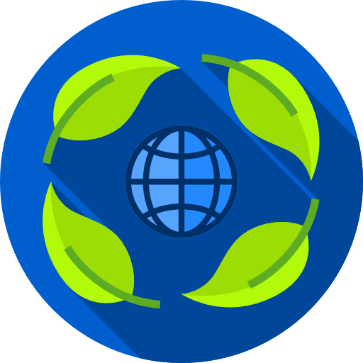 생태학 Flat Circular Flat icon