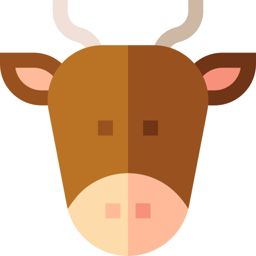 Antelope Basic Straight Flat icon