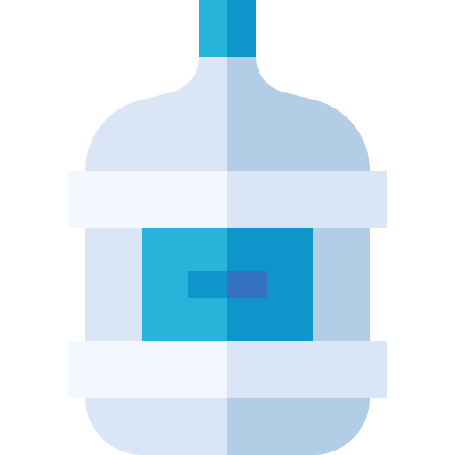 butelka wody Basic Straight Flat ikona