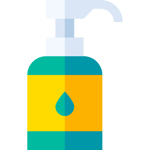 jabón líquido Basic Straight Flat icono