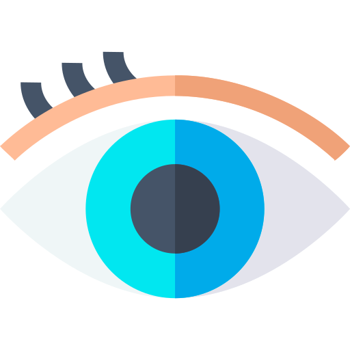 Глаз Basic Straight Flat иконка