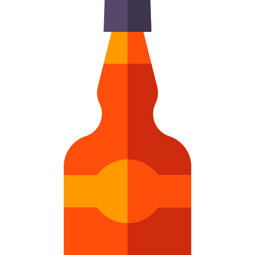 ビール瓶 Basic Straight Flat icon