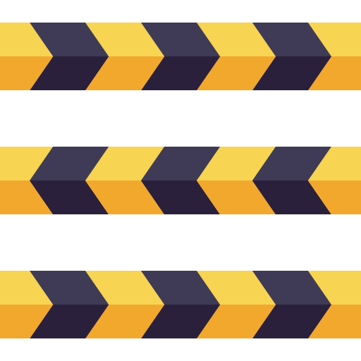 Линия полиции Basic Straight Flat иконка