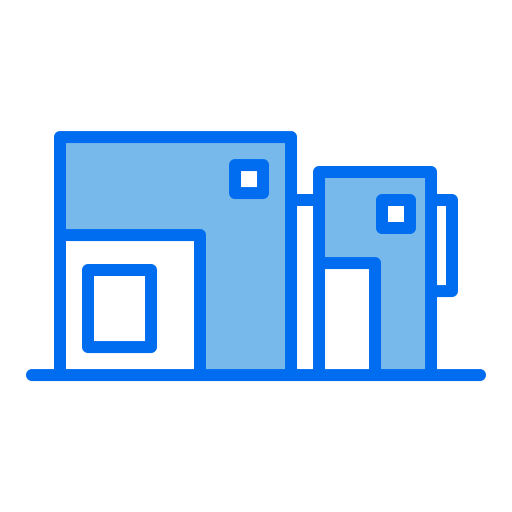 家 Generic Blue icon