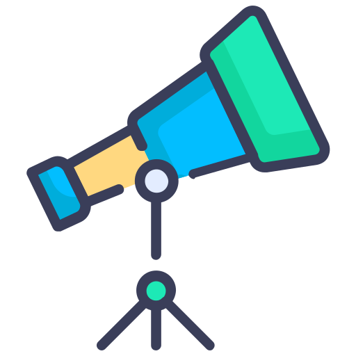 Telescope Generic Outline Color icon