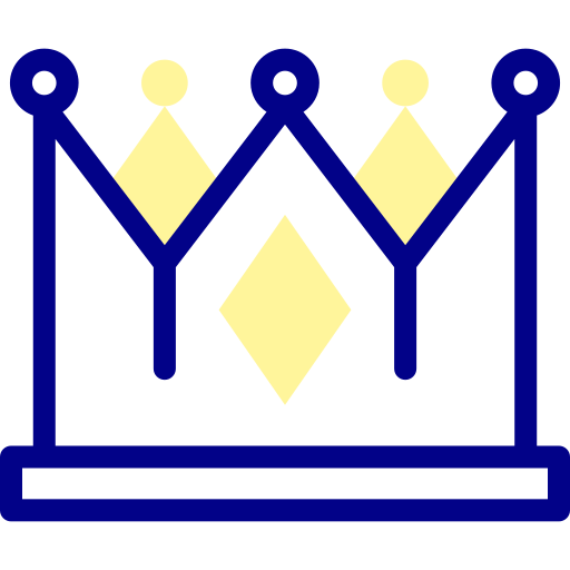 Monarchy Detailed Mixed Lineal color icon