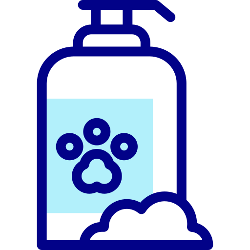 szampon dla zwierząt Detailed Mixed Lineal color ikona