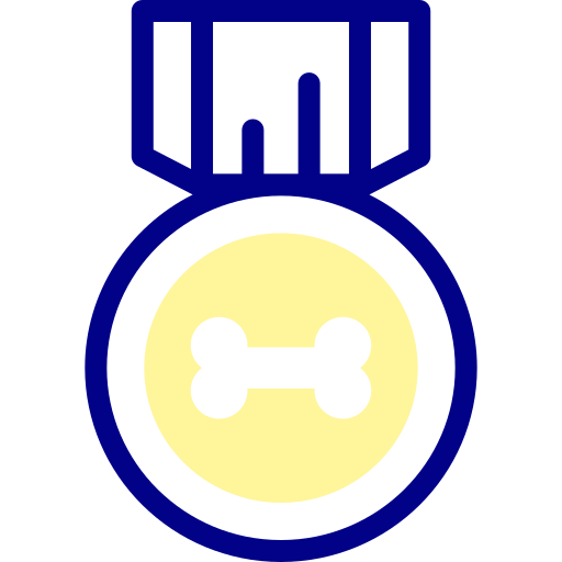 Medal Detailed Mixed Lineal color icon