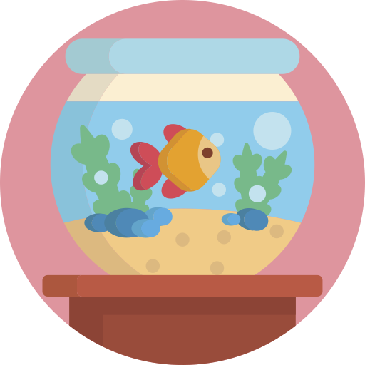 Fish bowl Generic Circular icon