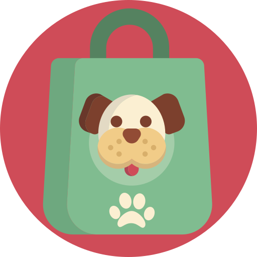 hondenvoer Generic Circular icoon