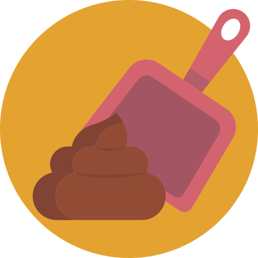 Pets poop Generic Circular icon