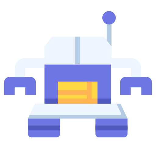 robot espacial Generic Flat icono
