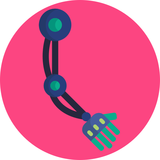 braccio robotico Generic Circular icona