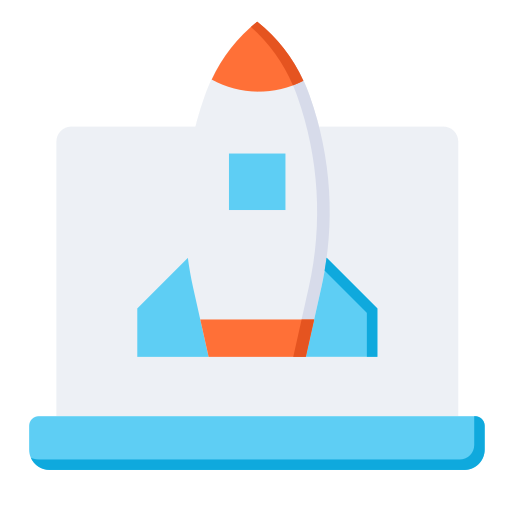 raket lancering Generic Flat icoon