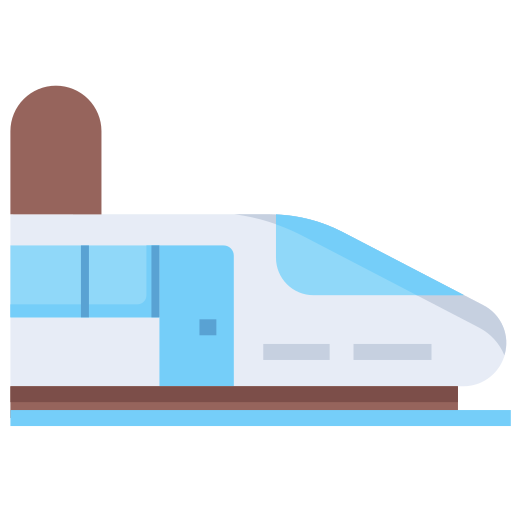 trein Generic Flat icoon