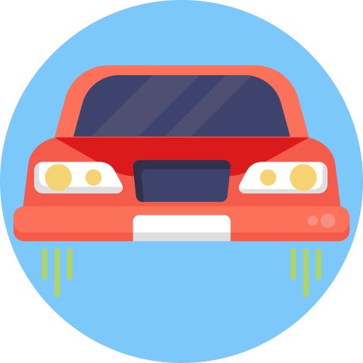 Flying car Generic Circular icon