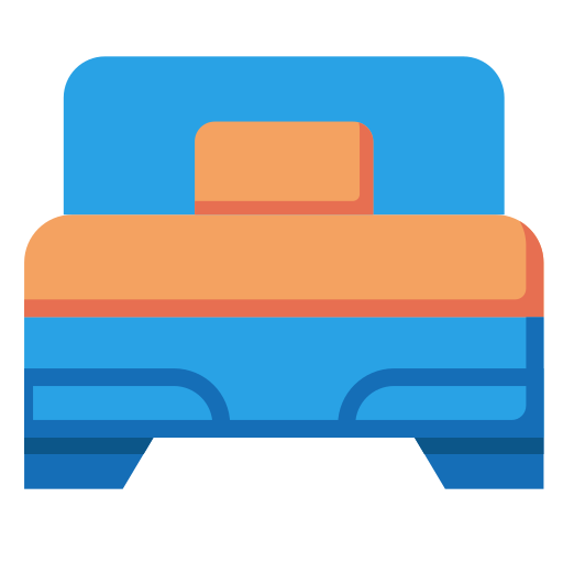 シングルベッド Generic Flat icon