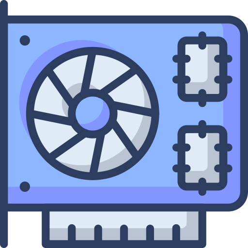Graphic card Generic Outline Color icon