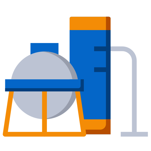refinería de petróleo Generic Flat icono