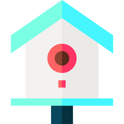 鳥の家 Basic Straight Flat icon