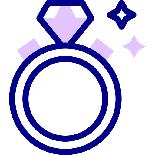 指輪 Detailed Mixed Lineal color icon