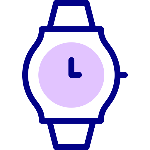 uhr Detailed Mixed Lineal color icon
