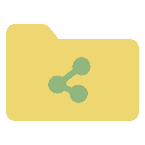 폴더 네트워크 Generic Flat icon
