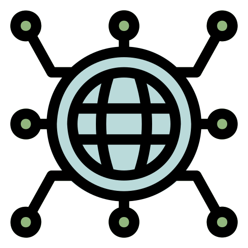 internetverbindung Generic Outline Color icon