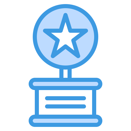 Award Generic Blue icon