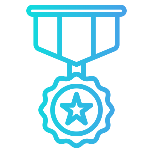 medaille Generic Gradient icoon