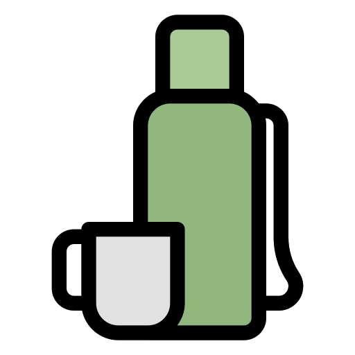 Thermo flask Generic Outline Color icon