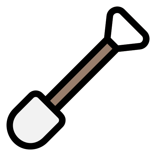 Shovel Generic Outline Color icon