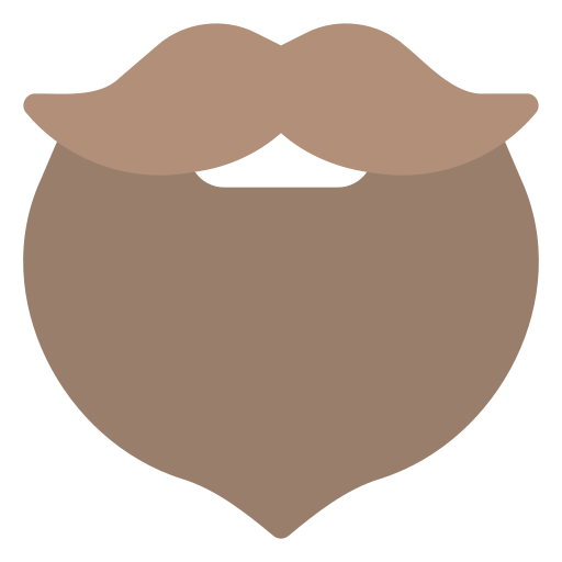 Moustache Generic Flat icon