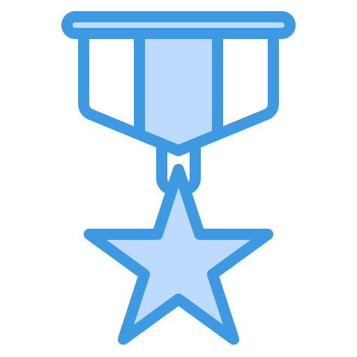 medalla Generic Blue icono