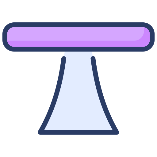 mesa de centro Generic Outline Color icono