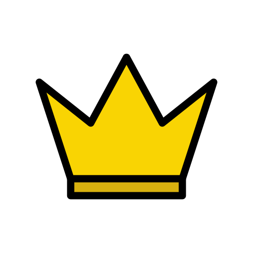 Crown Vector Stall Lineal Color icon