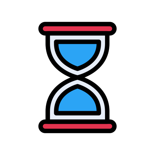 Песочные часы Vector Stall Lineal Color иконка