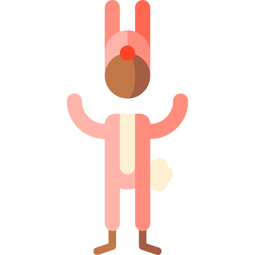 Кролик Puppet Characters Flat иконка